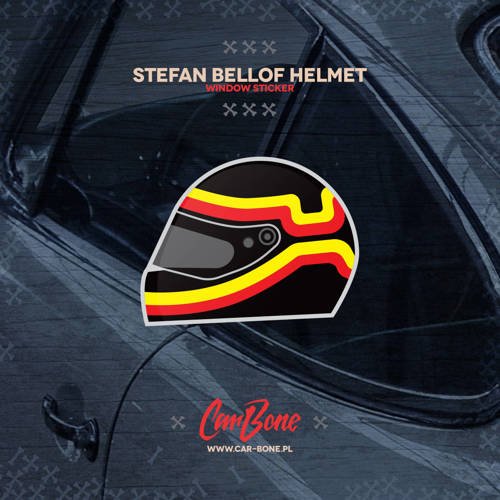 Helmet decal series – Stefan Bellof